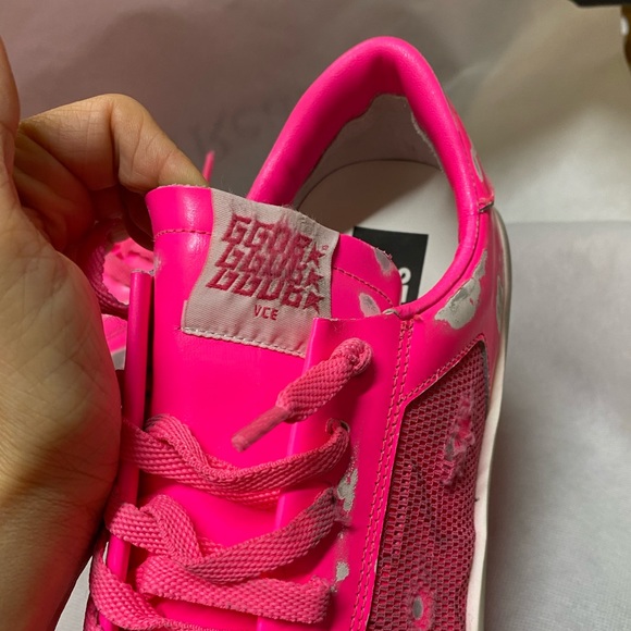 NIB Golden Goose Stardan Hot Pink Sneaker, 40 - Picture 13 of 15
